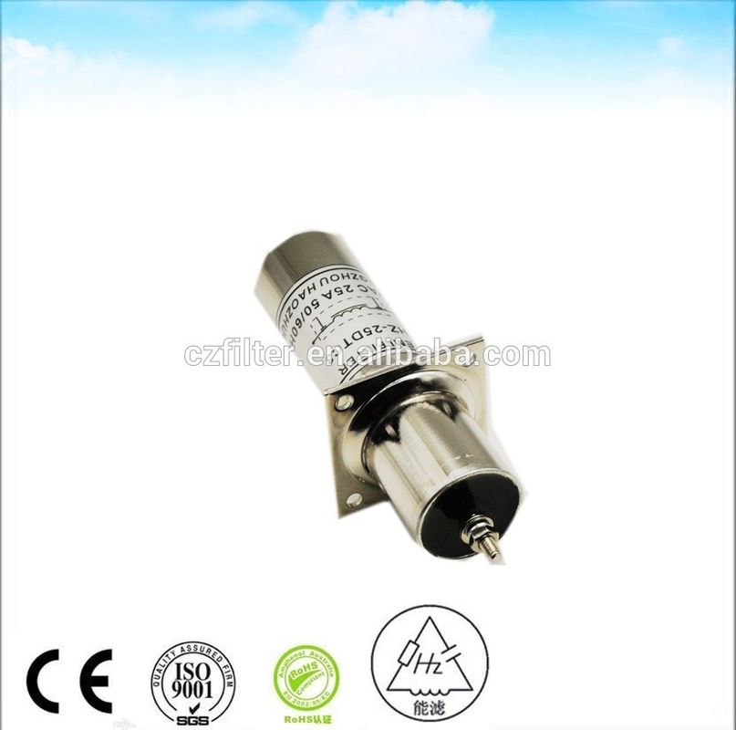 High Voltage 6A 25A Suppression Emi Feedthrough Filter Dc Line Filter