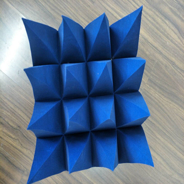 Wave Foam Pyramidal Absorber For Rf Shielding Room emc anechoic chamber