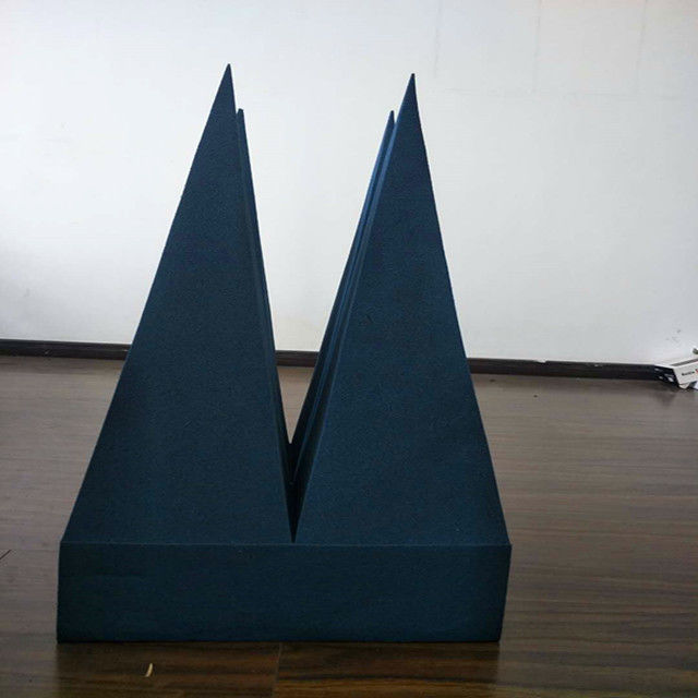 Polyurethane Magnetic RF Pyramid Absorber Foam Microwave Absorbing Sheet rf shielding room emc anechoic chamber